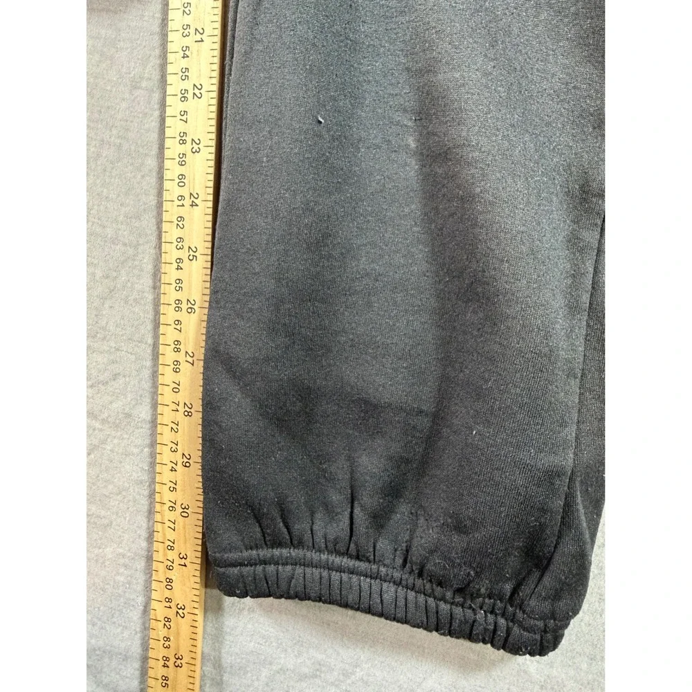 DRJ Essentials Cargo Sweatpants Mens XL Black Fair Hole Streetwear Joggers